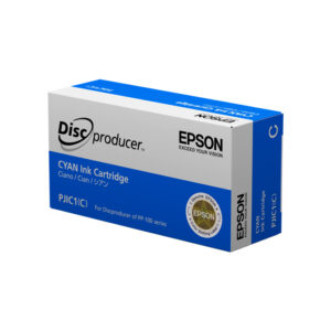 Cartouche d'encre EPSON PJIC1 Cyan pour discproducer PP100
