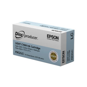 Cartouche d'encre EPSON PJIC2 Cyan Clair pour discproducer PP100