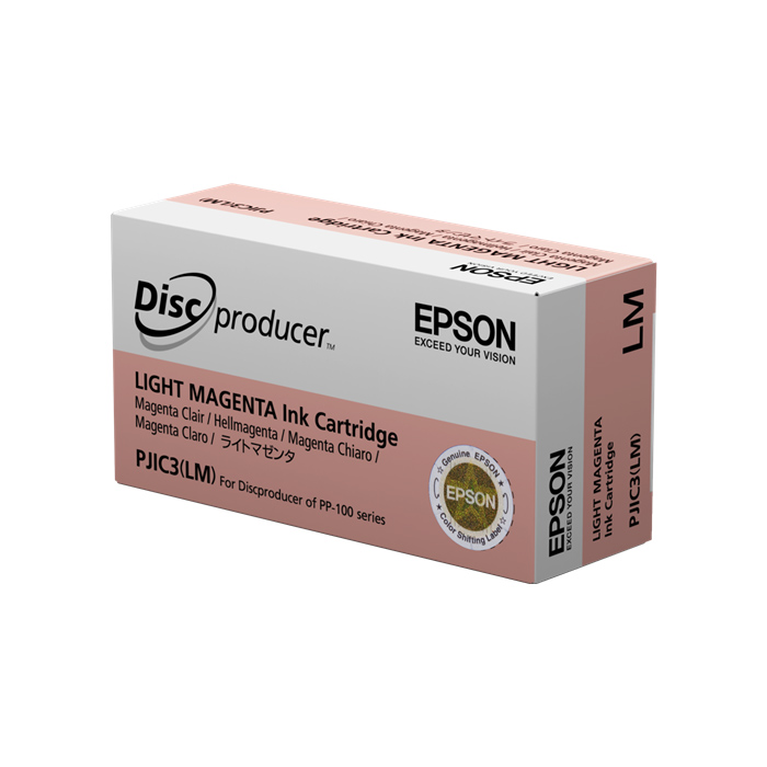 PP100_EPSON_MAGENTA_BRILLANT Cartouche EPSON Magenta Clair PJIC3 pour discproducer PP100